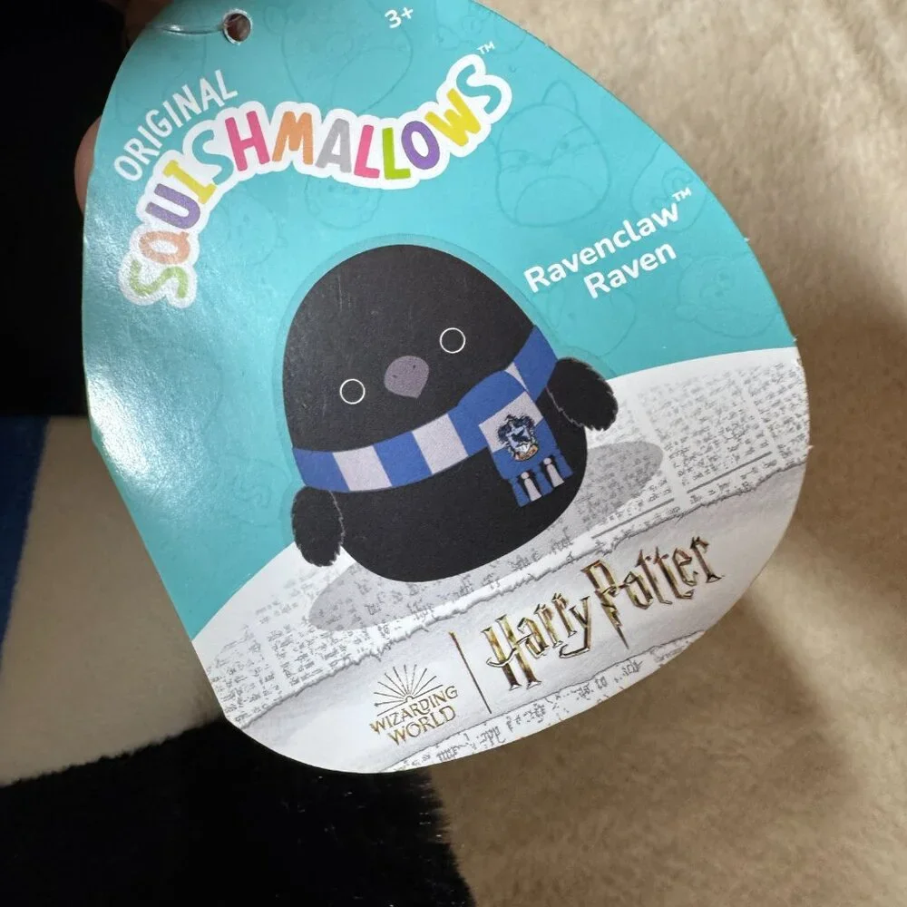 Squishmallows‎ Original Harry Potter 10-Inch Ravenclaw Raven Plush Toy NWT